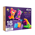 Okto set de creatie Air Clay Okto 18 culori 5 ani+