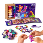 Okto set de creatie Air Clay Okto 18 culori 5 ani+