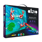 Okto set pictura 3D cu argila usoara  30x40 cm 14 ani+ Fishes