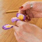 Okto set pictura 3D cu argila usoara  30x40 cm 14 ani+ Irises
