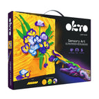 Okto set pictura 3D cu argila usoara  30x40 cm 14 ani+ Irises