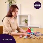 Okto set pictura 3D cu argila usoara Nature 14 ani+ Macaw