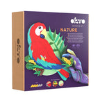 Okto set pictura 3D cu argila usoara Nature 14 ani+ Macaw