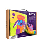 Okto set pictura cu argila usoara 29x29 cm 5 ani+ Bunny