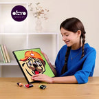 Okto set pictura cu argila usoara 29x29 cm  5 ani+ Pug Dog