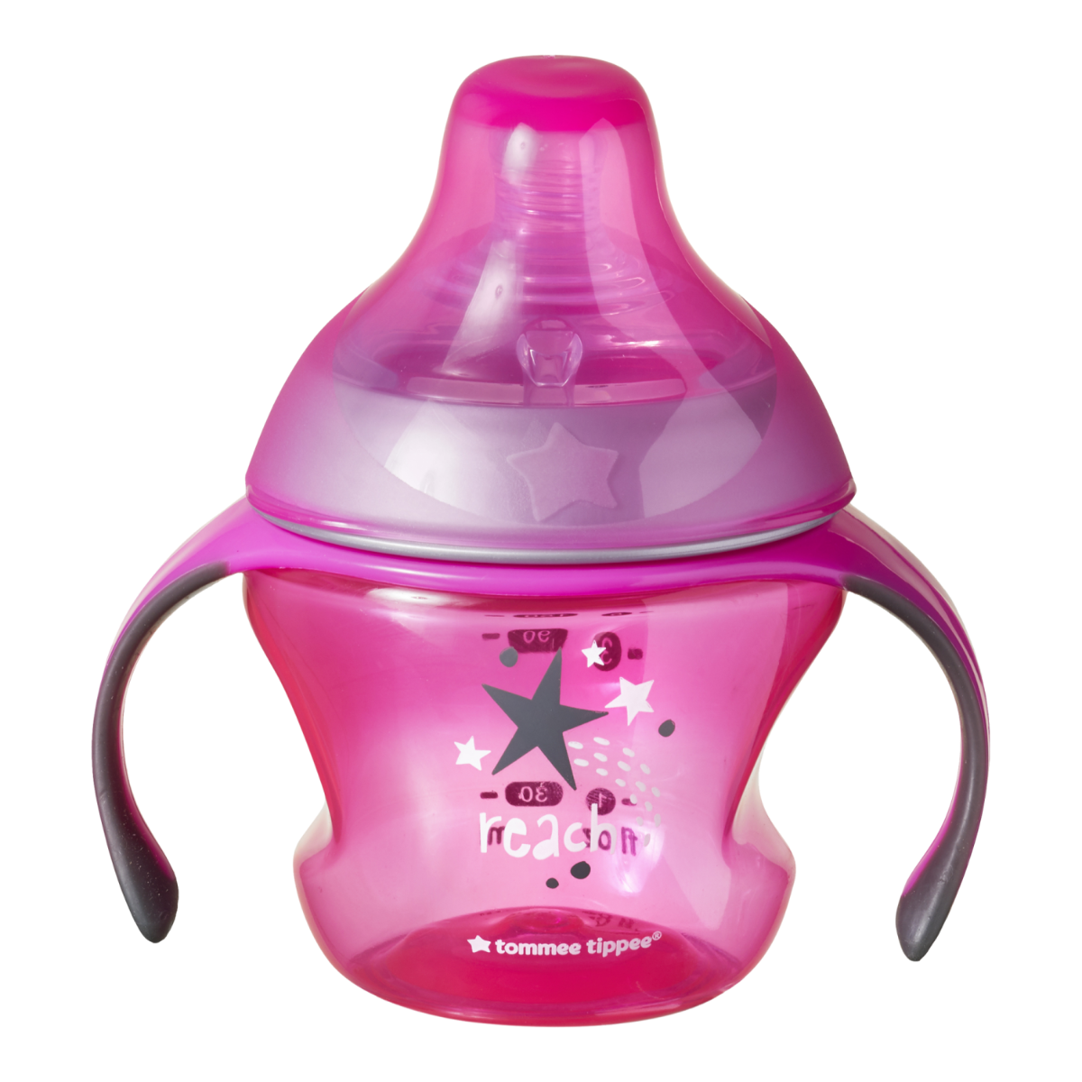 Tommee Tippee biberon tranzitie cu cioc moale si maner 4-7 luni
