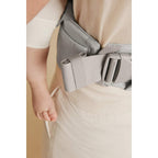Ergobaby marsupiu Omni Deluxe 0-48 luni (3,2 - 20.40) kg Cotton Pearl Grey