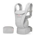 Ergobaby marsupiu Omni Deluxe 0-48 luni (3,2 - 20.40) kg Cotton Pearl Grey