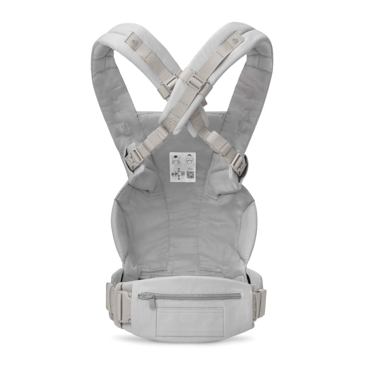 Ergobaby marsupiu Omni Deluxe 0-48 luni (3,2 - 20.40) kg Cotton Pearl Grey