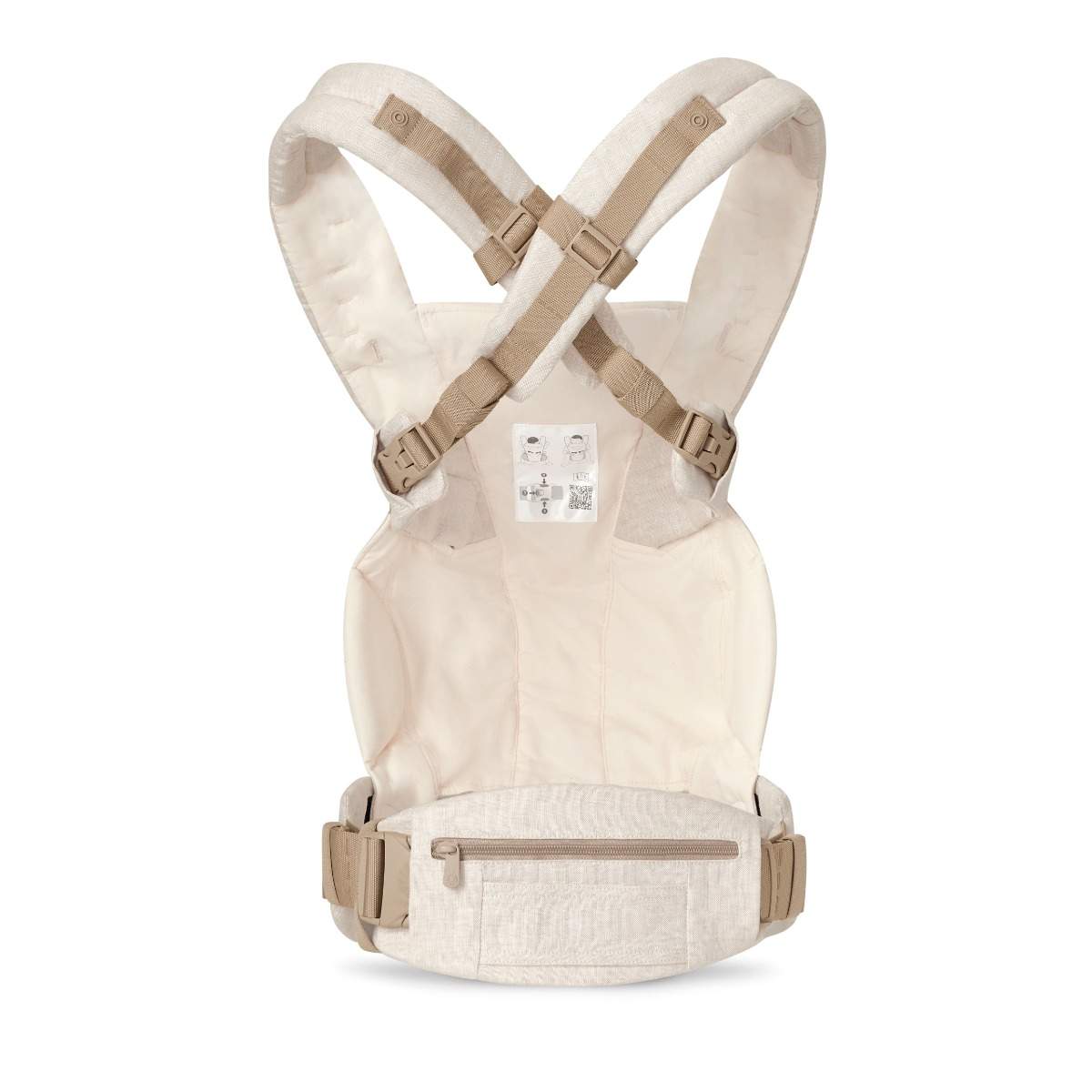 Ergobaby marsupiu Omni Deluxe 0-48 luni (3,2 - 20.40) kg Linen Natural