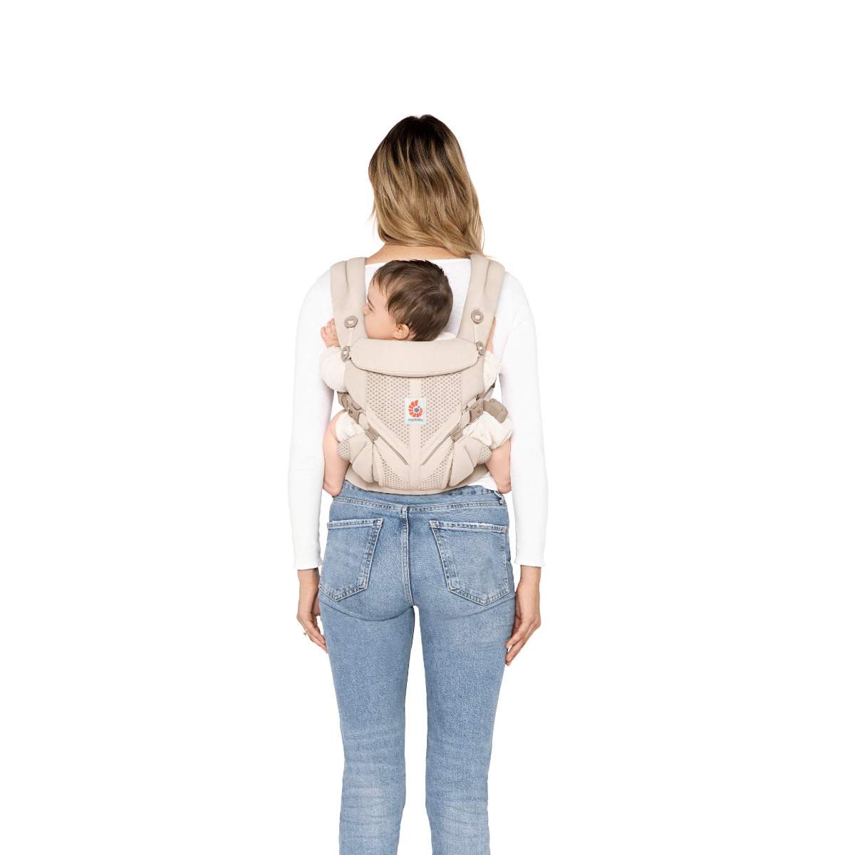 Ergobaby marsupiu Omni 360 (3,2 - 20 kg) 0-48 luni Mesh Natural Beige