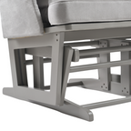 Onino fotoliu pentru alaptare cu suport de picioare CALM.me Classic Pearl Gray