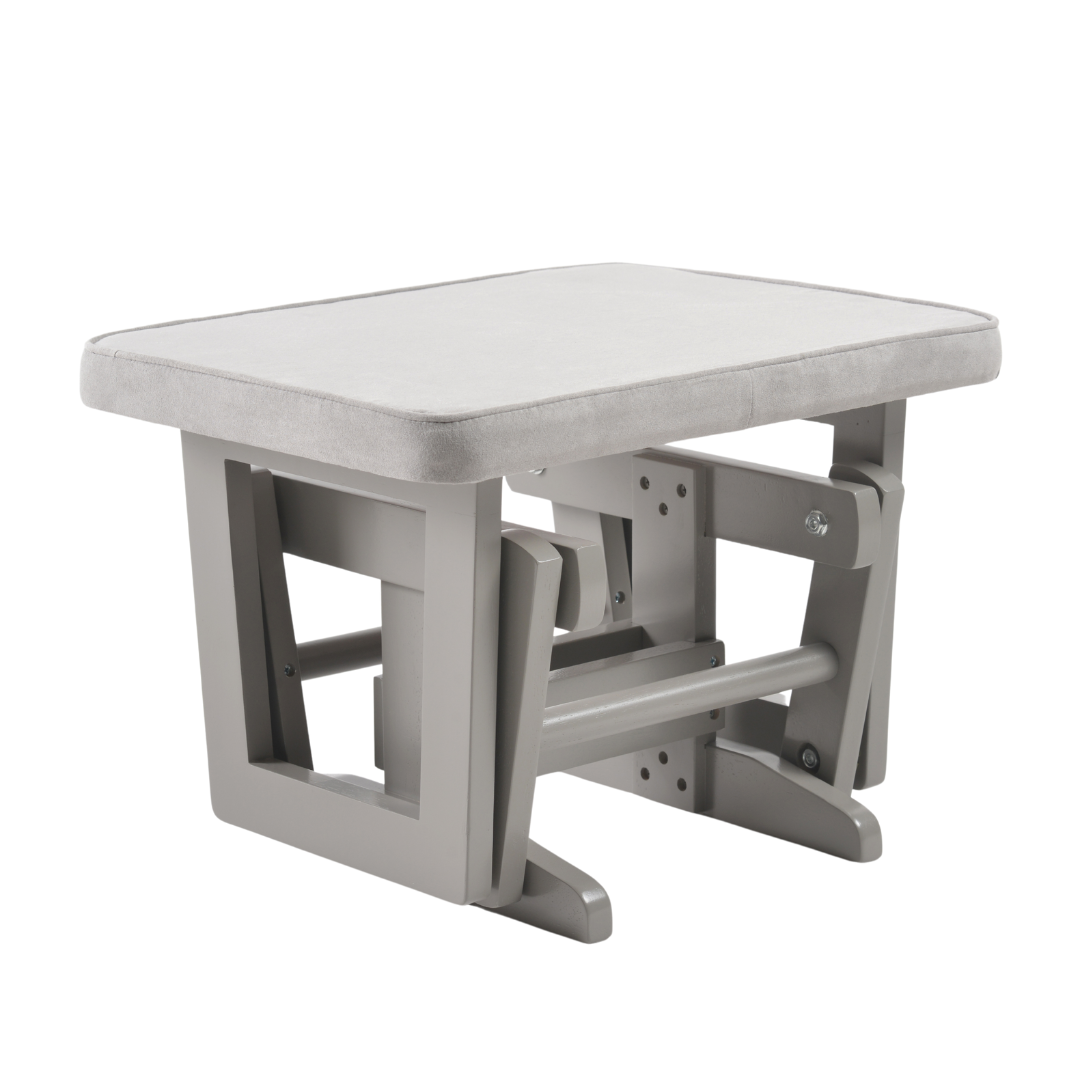 Onino fotoliu pentru alaptare cu suport de picioare CALM.me Classic Pearl Gray