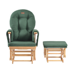 Onino fotoliu pentru alaptare cu suport de picioare CALM.me Sapphire Green