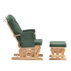 Onino fotoliu pentru alaptare cu suport de picioare CALM.me Sapphire Green
