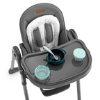 Onino scaun de masa MEAL.me 6m+ Salt Grey