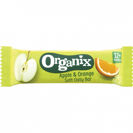 Organix baton ecologic din ovaz integral si portocale 1 an+, 30 g 