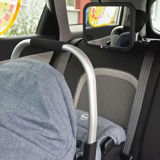 Petite&Mars oglinda auto retrovizoare 0m+ Black Imagine secundară a produsului