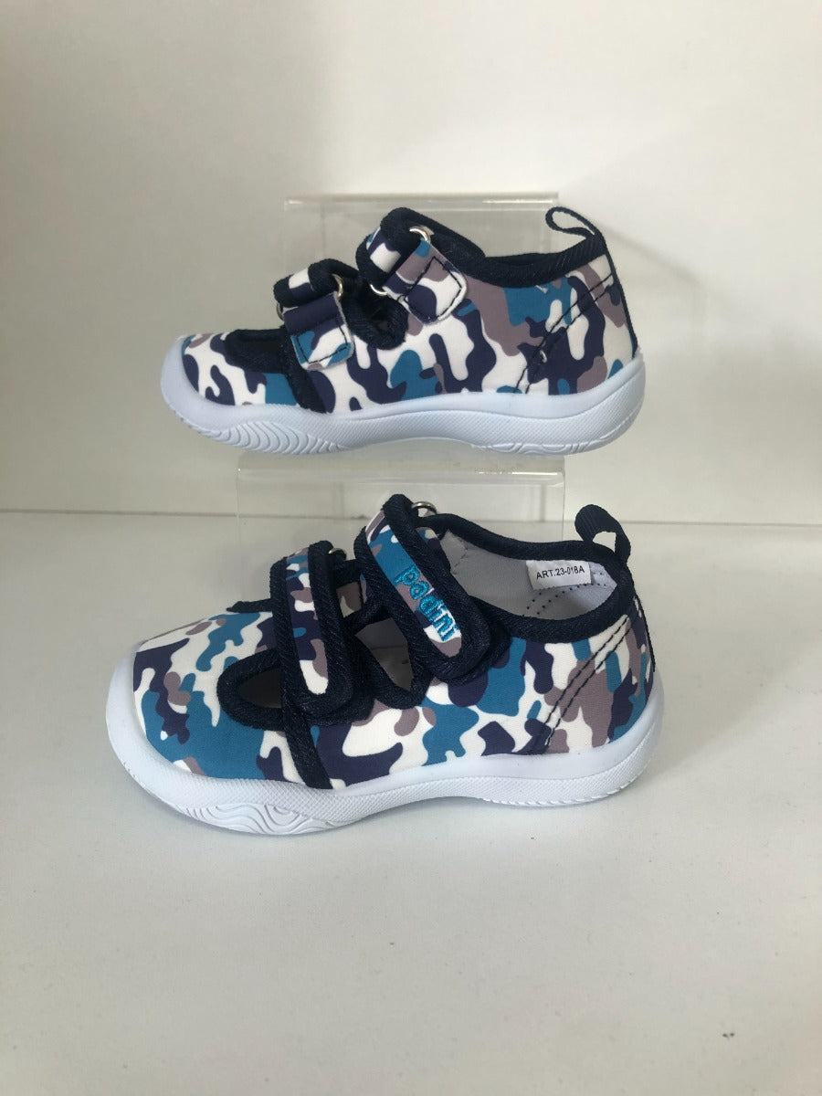 Padini tenisi baieti decupati 26-31 Navy camuflaj
