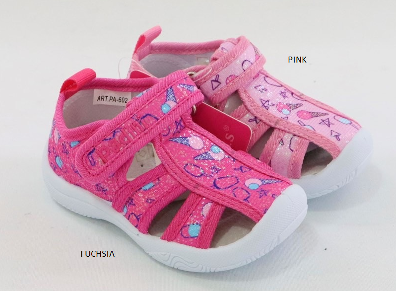 Padini tenisi fete decupati 20-25 Pink cu inghetate Imagine principală a produsului