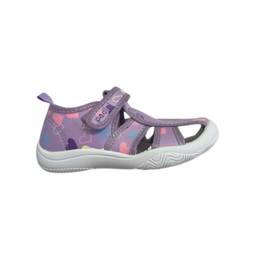 Padini tenisi fete decupati 25-30 Purple cu inimioare
