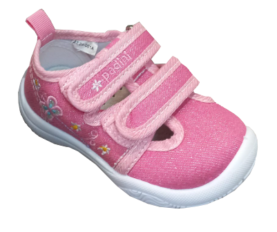Padini tenisi fete decupati cu scai 26-31, Fluturas Pink Imagine principală a produsului
