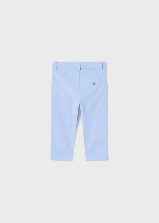 Mayoral pantaloni baieti lungi chino cu in 6-36 luni, Celeste Imagine secundară a produsului