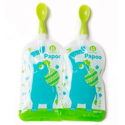 Papoo lingurita pentru punga mancare copii