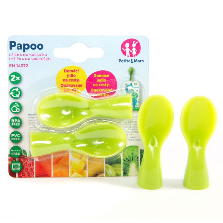 Papoo lingurita pentru punga mancare copii