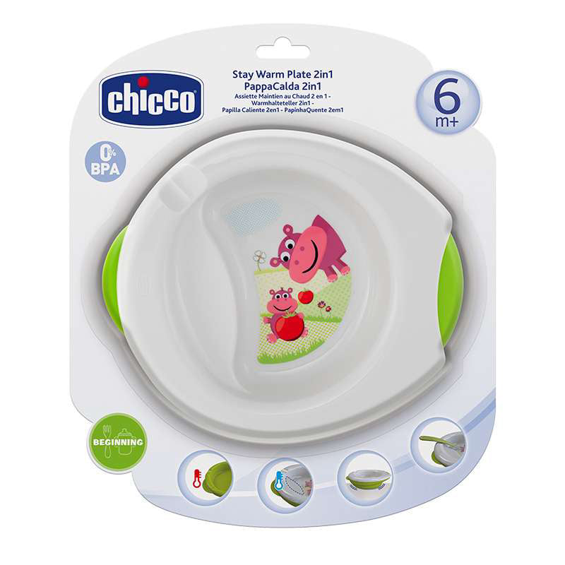 Chicco farfurie termica 2in1 Stay Warm 6m+ 68260 02