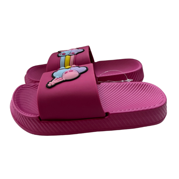 Super Cool papuci fete 24-35 Fuxia cu baloane