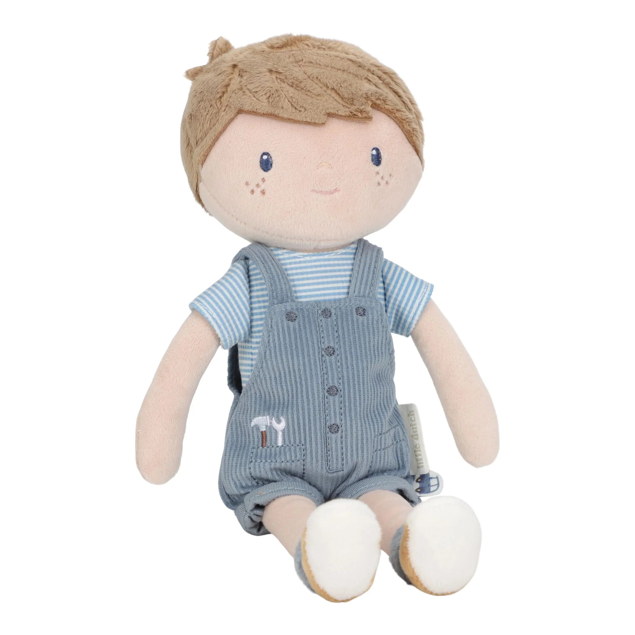 Little Dutch papusa textila 35 cm 12m+ Jim Imagine secundară a produsului