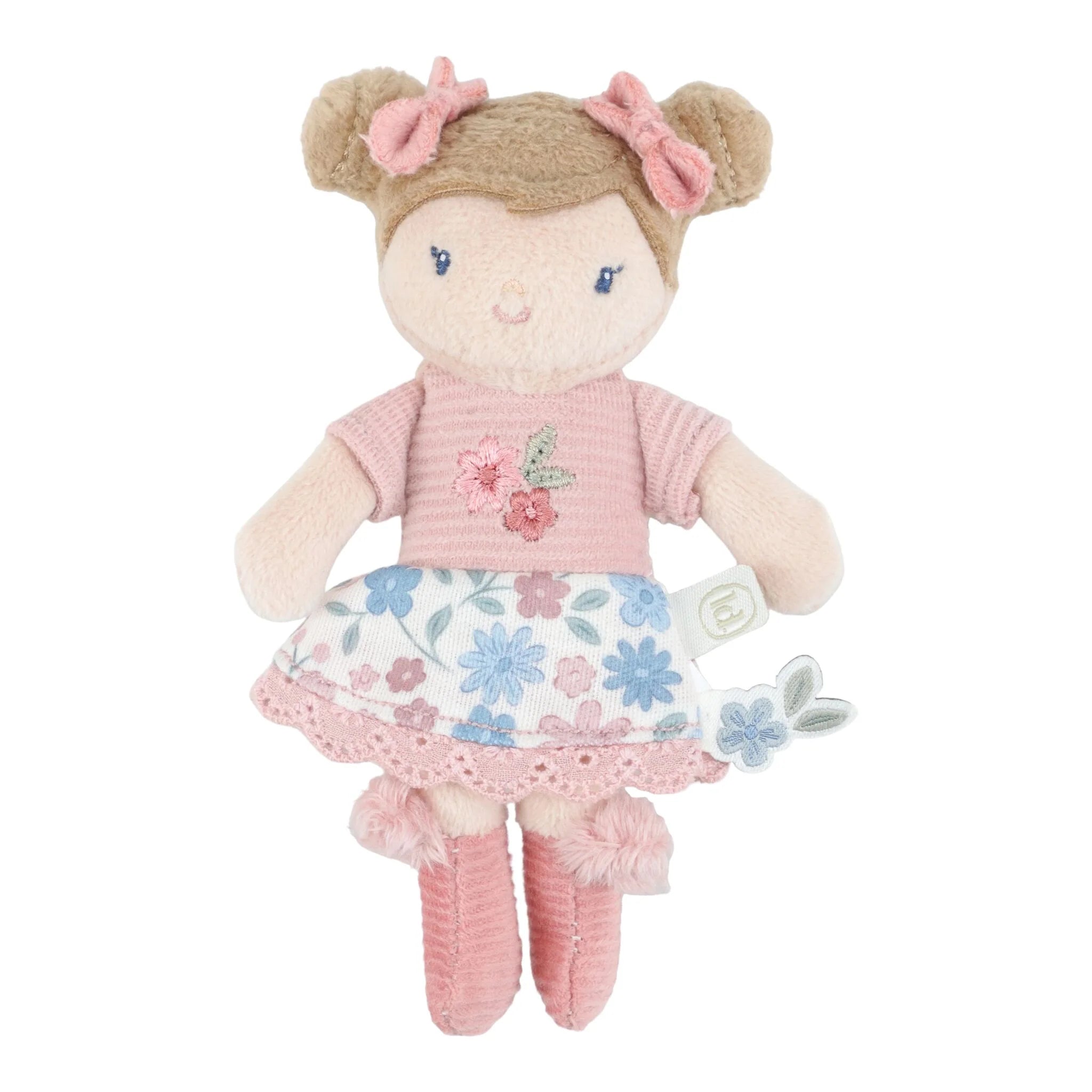 Little Dutch papusa textila mini 10 cm 12m+ Rosa Imagine principală a produsului