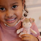 Little Dutch papusa textila mini 10 cm 12m+ Rosa