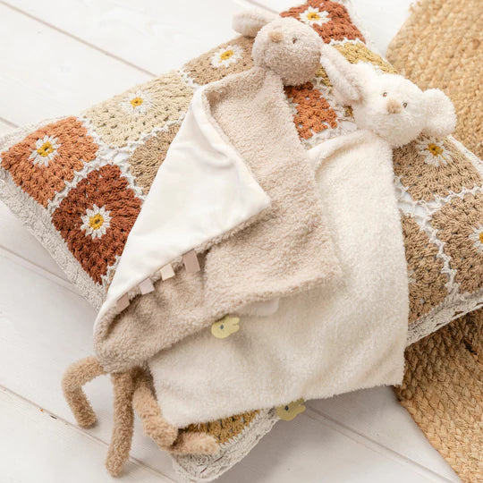 Nattou patura de dormit Maxi Doudou Rabbit TEDDY 0m+ Beige