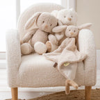Nattou patura de dormit Maxi Doudou Rabbit TEDDY 0m+ Beige