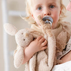 Nattou patura de dormit Maxi Doudou Rabbit TEDDY 0m+ Beige