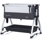 Chipolino Patut Co-Sleeper Baby Boss 0m+ Anthracite