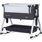 Chipolino Patut Co-Sleeper Baby Boss 0m+ Anthracite