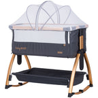 Chipolino Patut Co-Sleeper Baby Boss 0m+ Raven