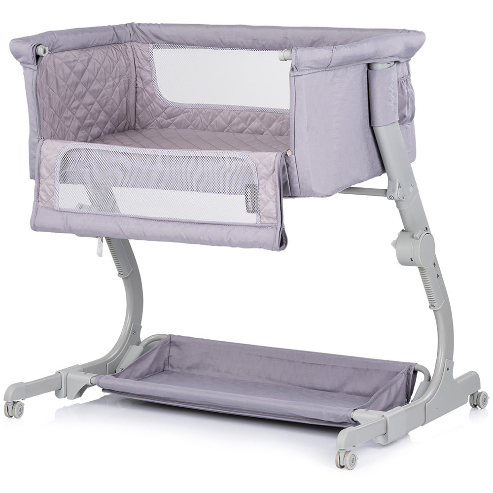 Chipolino Patut Co-Sleeper Eleganza cu laterala culisanta 0m+ Cloud