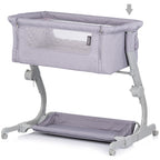 Chipolino Patut Co-Sleeper Eleganza cu laterala culisanta 0m+ Cloud