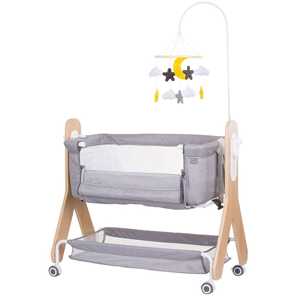 Chipolino Patut Co-Sleeper Heart 2 Heart 0m+ Glacier Imagine principală a produsului