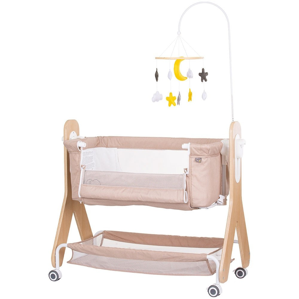Chipolino Patut Co-Sleeper Heart 2 Heart 0m+ Sand Imagine principală a produsului