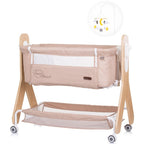 Chipolino Patut Co-Sleeper Heart 2 Heart 0m+ Sand