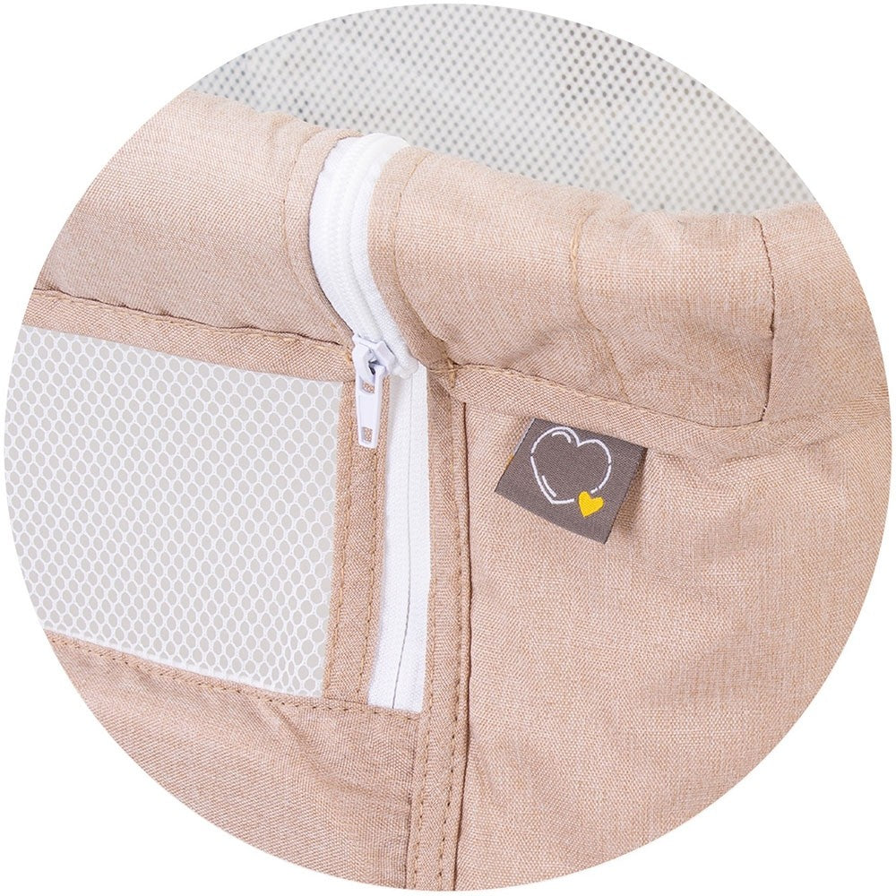 Chipolino Patut Co-Sleeper Heart 2 Heart 0m+ Sand