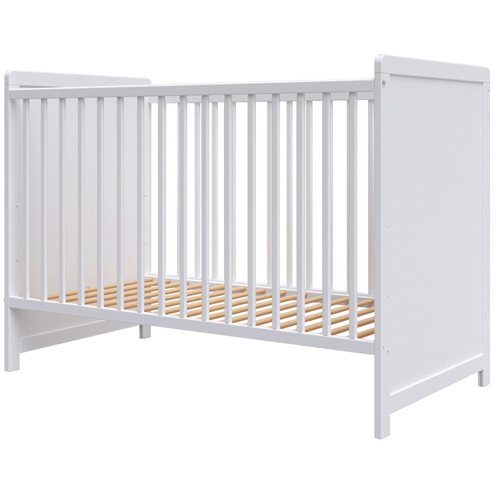 Patut din lemn 120x60 cm Paula Alb