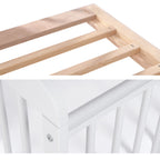 Tomi Patut din lemn 120x60 cm TOMI 13 - White