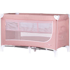 Chipolino patut pliabil Ariel 0m+, Pink marshmallow