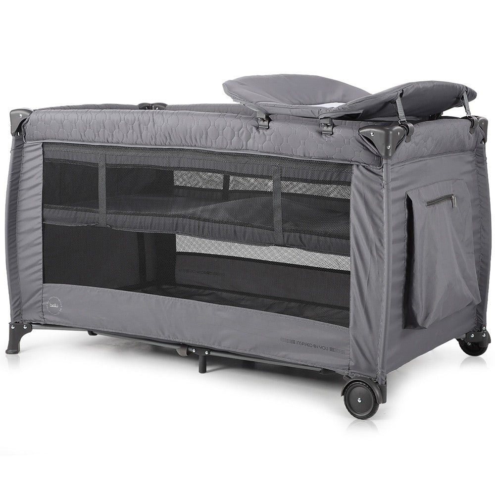 Chipolino patut pliabil Bella 0m+ Granite